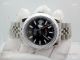 Copy Rolex Datejust jubilee 40mm Watch SS Black Dial White Stick (2)_th.jpg